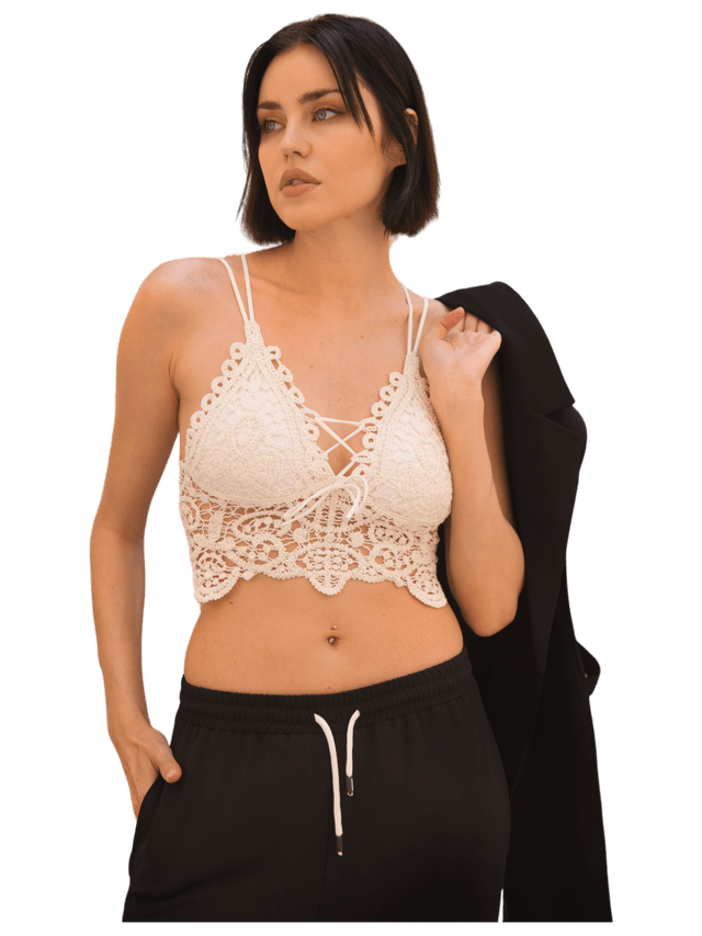 product White Knitted Top Image