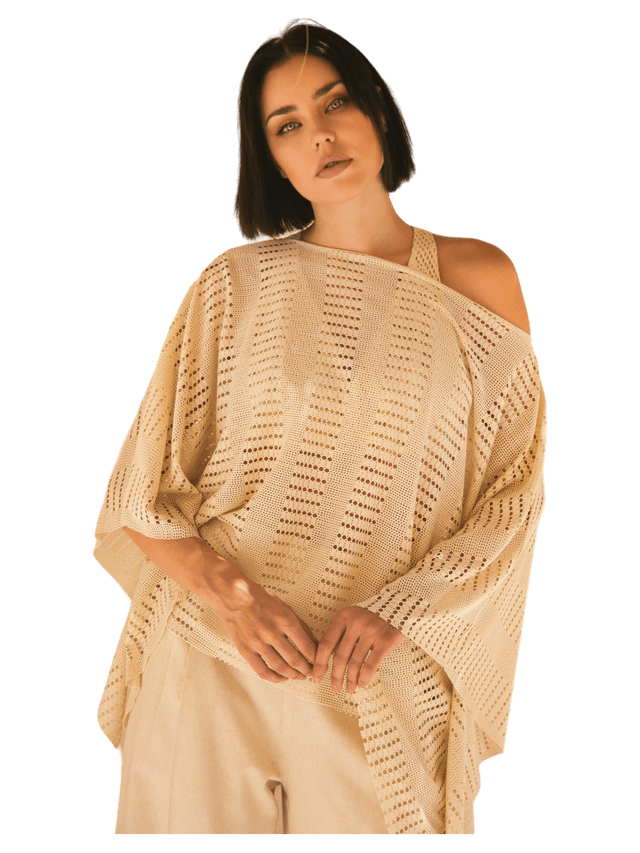 product Oversized Crochet Blouse Image